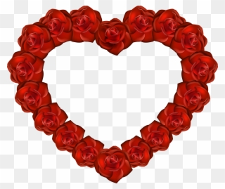 Rose Heart Png Transparent Clip Artu200b Gallery Yopriceville - Red Rose Heart Png