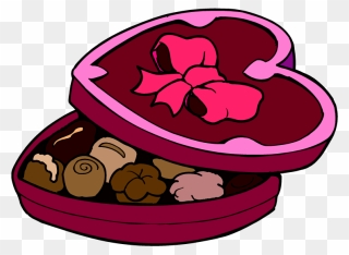 Religious Valentine Day Clipart Images Pictures Amp - Box Of Chocolates Clipart - Png Download