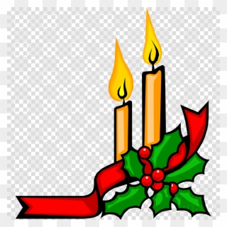 Download Velas De Natal Png Clipart Clip Art Candle - Christmas Candles Clip Art Transparent Png