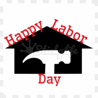 Happy Labor Day Magnet - Illustration Clipart