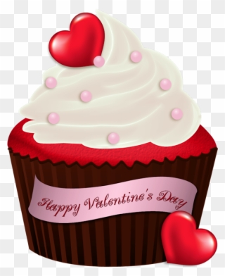 Valentine Cake Clip Art - Png Download