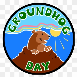 Free Feb Clipart - Groundhogs Day Clip Art - Png Download