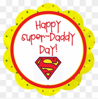 Father&day Superman Toppers - Superman Logo - 2 Sided Shaped Puzzle Clipart
