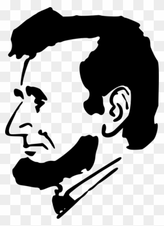 Animal Silhouettes United States Presidential Election, - Silhouettes Of Abraham Lincoln Clipart