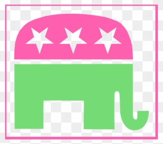 Download Republican Party Gif Clipart Republican Party - Republican Elephant Clip Art - Png Download
