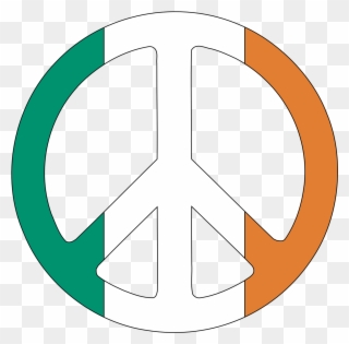 Free Peace Sign Clip Art Clipart To Use Resource - Northern Ireland Peace Sign - Png Download