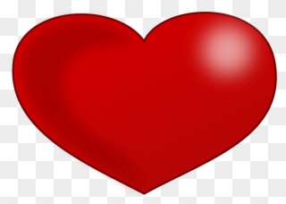 Biblical Information For Valentine's Day - Big Red Heart Clipart