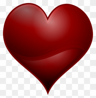 Free Red Heart Clip Art - Perfect Heart - Png Download