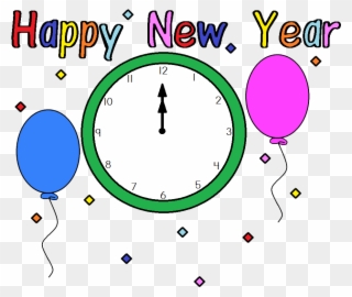2013 Happy New Year Clipart Free - January Happy New Year - Png Download