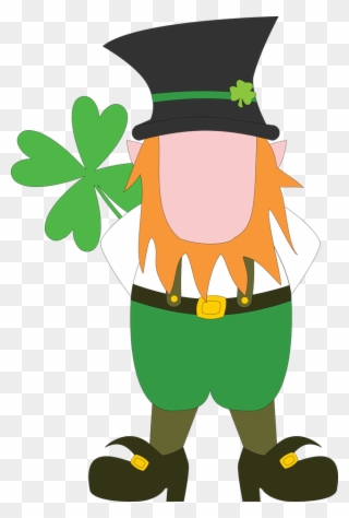 Make A Fun Picture In Paint - Leprechaun Face Cut Out Clipart