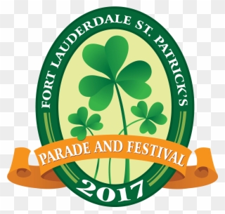 Saint Patricks Day Clipart St Patrick's Day Parade - St Patrick's Parade And Festival Fort Lauderdale - Png Download