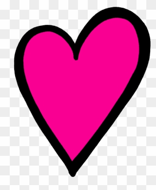 I Love Heart, Background Images, Picsart, Santos, Clip - Hot Pink Heart Png Transparent Png