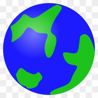 Earth Globe Clip Art - Earth Clip Art - Png Download