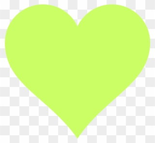 Heart - Large Yellow Heart Clipart