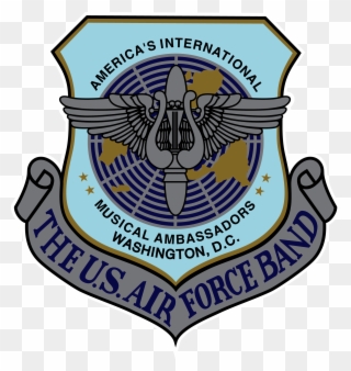 Us Air Force Logo Clip Art - United States Air Force Band - Png Download