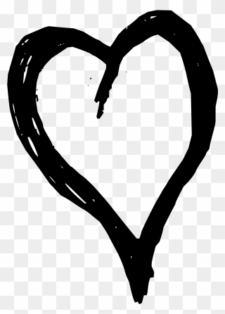 Heart Clipart Black And White Broken Heart Clipart - Black Heart Gif Png Transparent Png