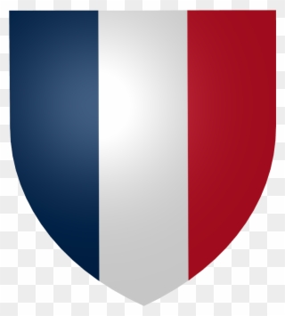 Download French Flag Shield Png Clipart Flag Of France - French Shield Coat Of Arms Transparent Png