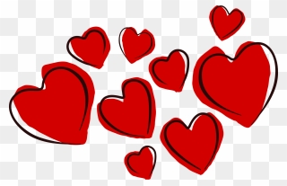 תמונות ורקעים לברכות - Heart Clipart - Png Download