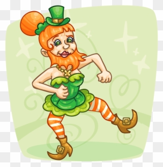 Picture Royalty Free Library Beard Clipart Leprechaun - Drawing - Png Download