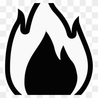 Png Black And White Download Black And White Valentines - Black And White Flame Clipart
