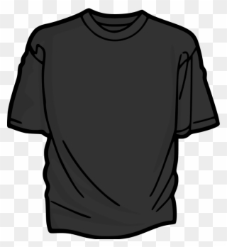 Free Grey T-shirt - Transparent T Shirt Clip Art - Png Download