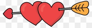 Free Download Best On - Love Arrows Clip Art - Png Download