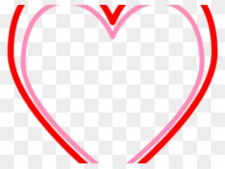Heart Clipart Clipart Out Line - Heart - Png Download