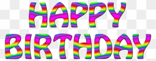 Happy Birthday Png - Happy Birthday No Background Clipart