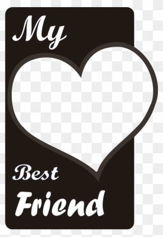 Heart Clipart Friend - Heart For Best Friend - Png Download