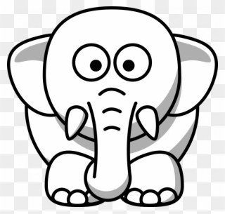 Free Free Elephant Svg Black And White SVG PNG EPS DXF File