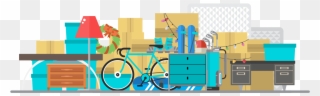 Our Best Value For Storage Of 1-2 Bedrooms - Hybrid Bicycle Clipart