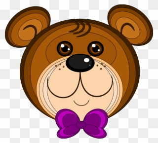 Teddy Clipart Children Toy - Teddy Bear Head Vector - Png Download