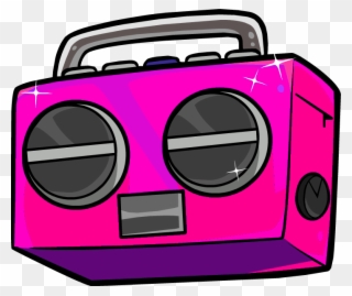 Sc S Radio Sbaby Stereo Scs - Pink Boombox Png Transparent Background Clipart