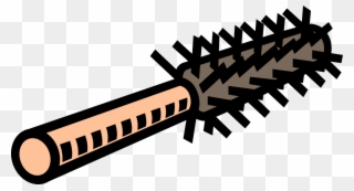 Curling Brush Hair Brush - Illustration Of Hair Brushes Clipart