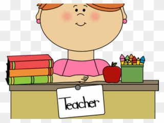 Happy Teacher Clip Art - Png Download