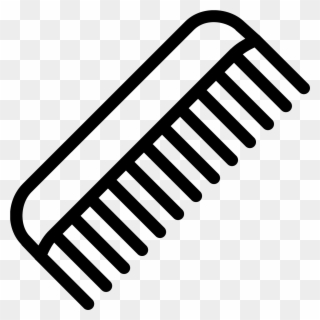 The Comb Is Small With Tons Of Little Sharp Blades - Comb Barber Icon Png Clipart