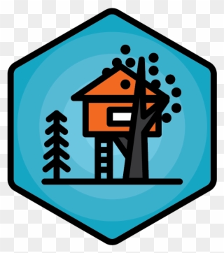 Live In Your Kids' Treehouse For A Week - Clip Art - Png Download