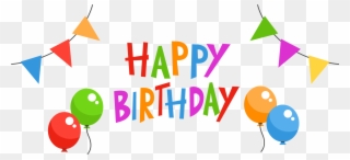 Vector Freeuse Library Birthday Clip Decoration - Happy Birthday Decoration Png Transparent Png