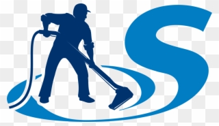 Accident Occurs - Carpet Cleaning Logo Clipart