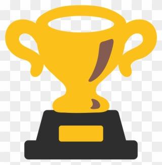 Trophy Clipart Emoji - Trophy Emoji - Png Download