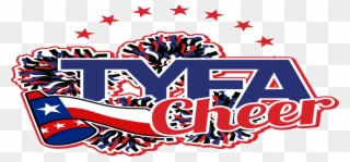 Tyfa State Cheer Competition - American Bank Center Clipart