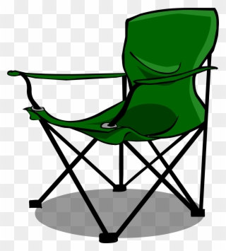 Furniture Clipart Camp Chair - Camp Chair Clip Art - Png Download