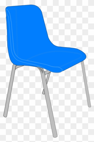Chair Clipart Plastic Chair - Classroom Chair Clipart - Png Download