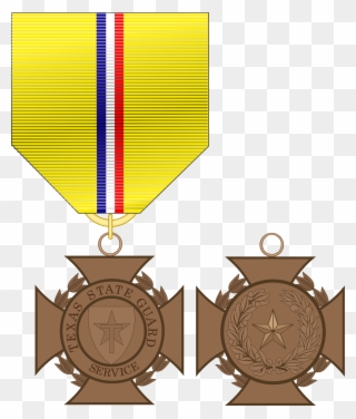 Open - Texas State Guard Service Medal Clipart
