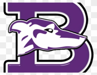 Greyhound Clipart Purple - Boerne High School Logo - Png Download