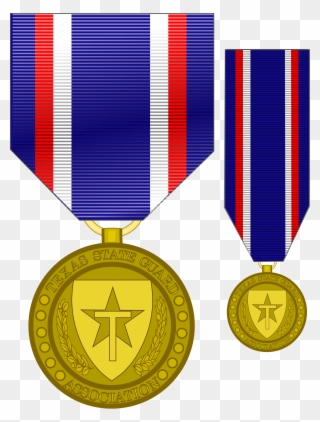 Open - Texas National Guard Medals Clipart