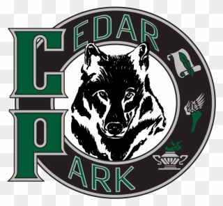 Cedar Park High School Timberwolf Clipart
