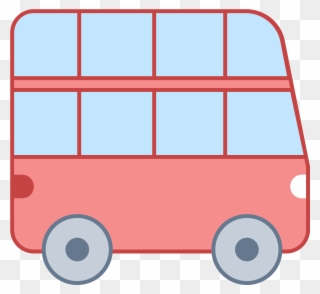 Tour Bus Icon - Bus Clipart