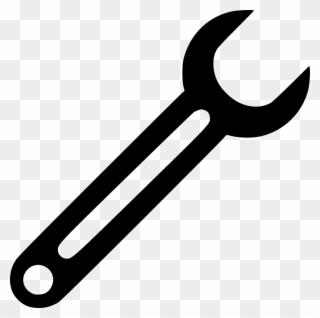 Spanner Clipart Software Tool - Tool - Png Download