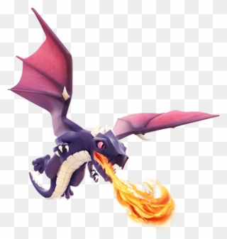 Clash Of Clans Dragon - Dragon Clash Of Clans Png Clipart